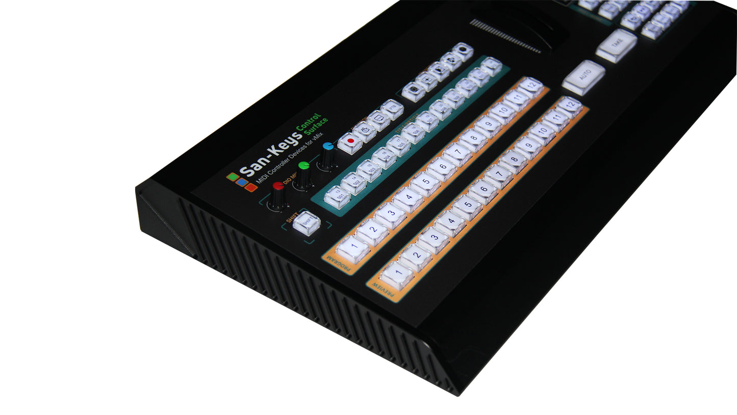 Video MIDI Control Surface for vMix